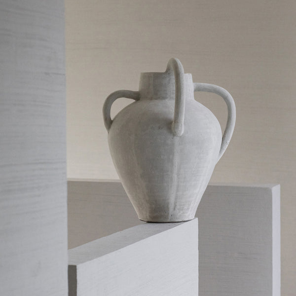 Mythos Raw Cement Vase