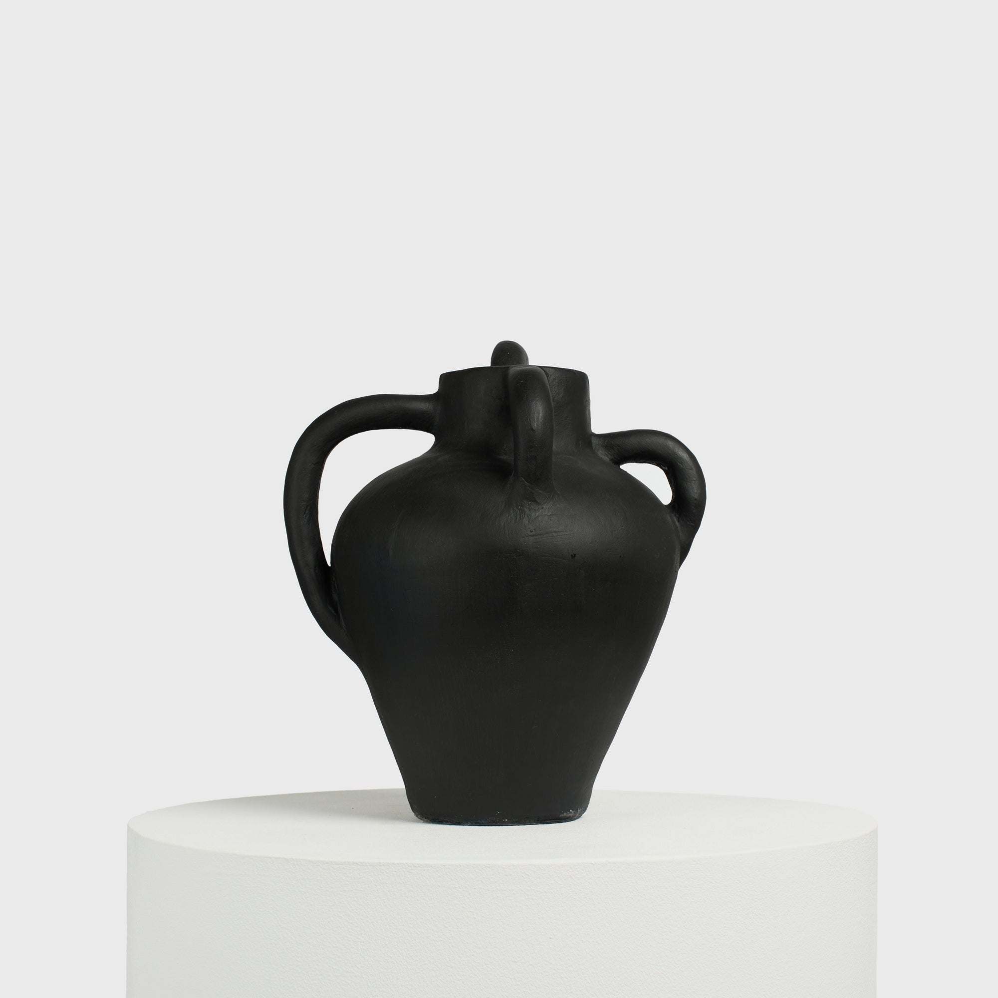 Mythos Black Cement Vase