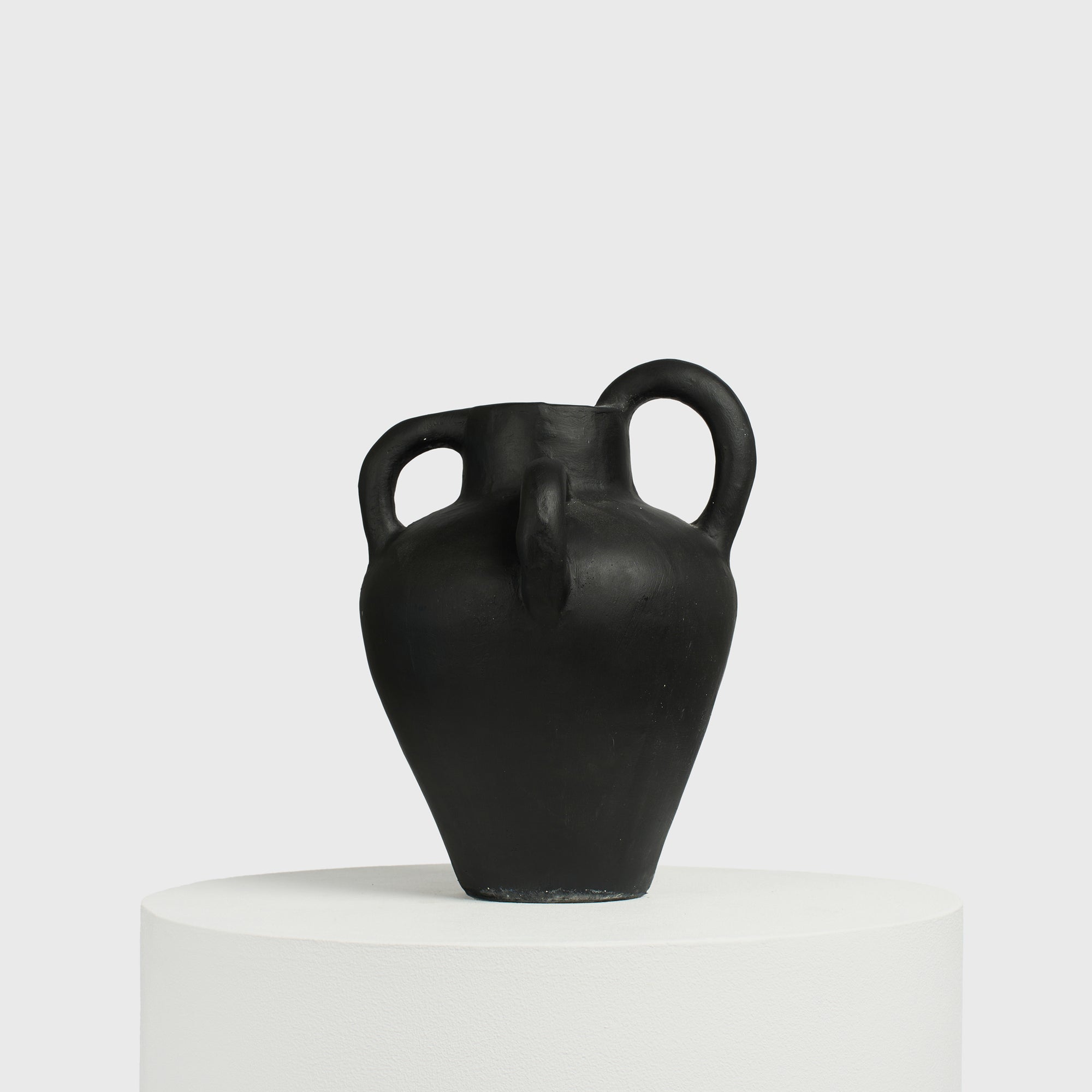 Mythos Black Cement Vase