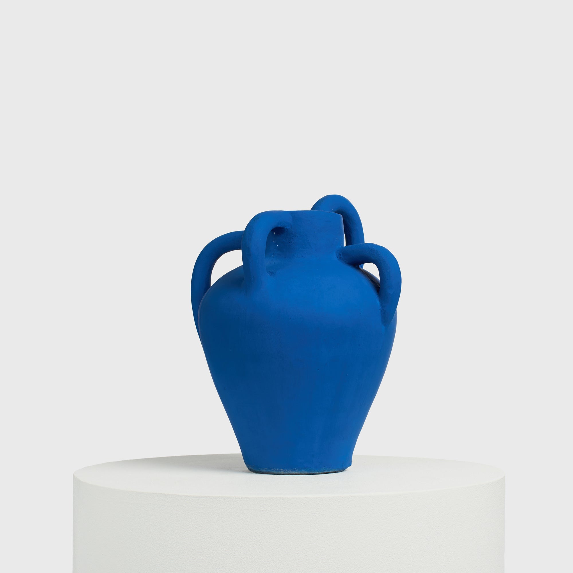 Mythos Blue Cement Vase