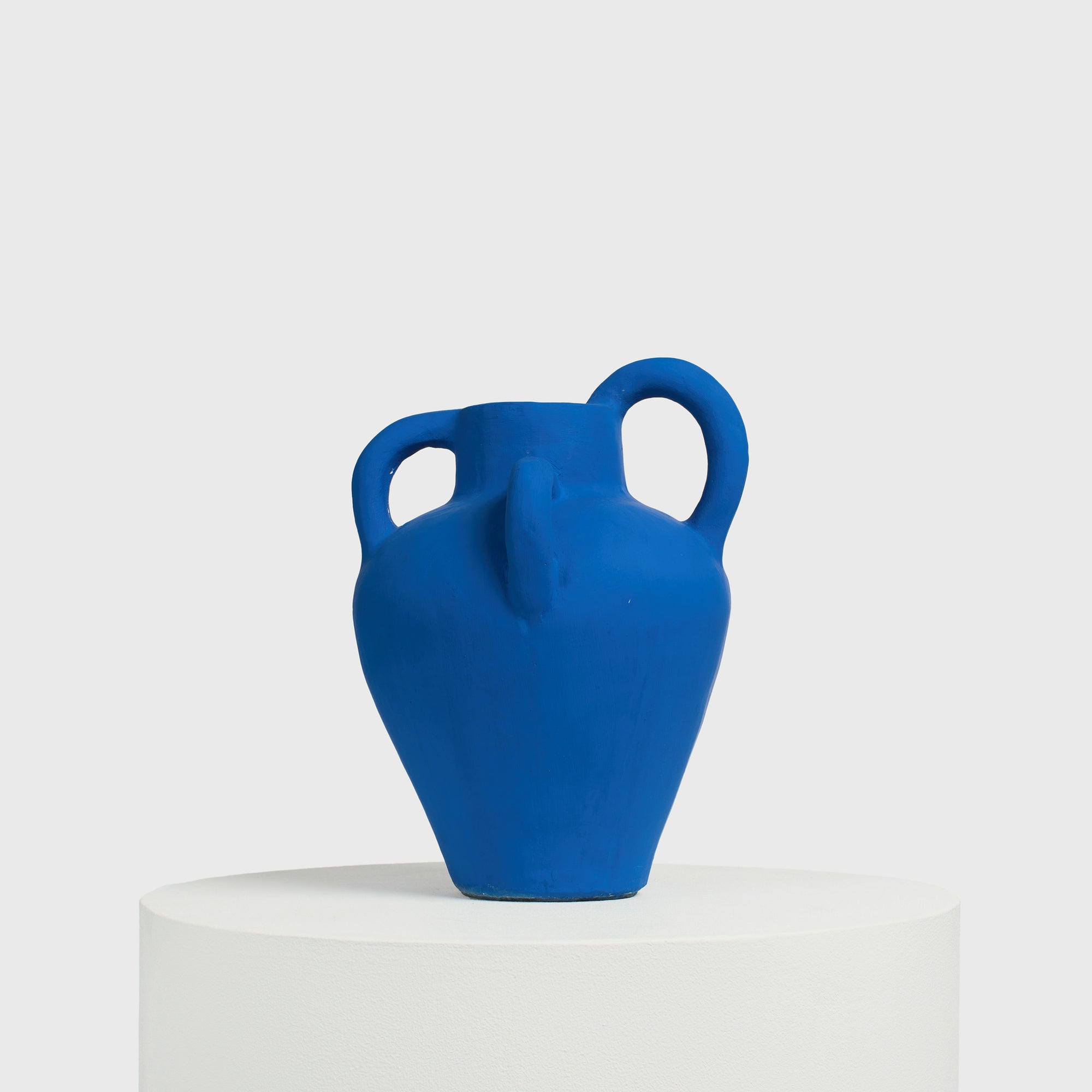 Mythos Blue Cement Vase