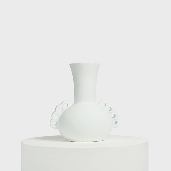 Oria - Sculptural Clay Carafe Vase