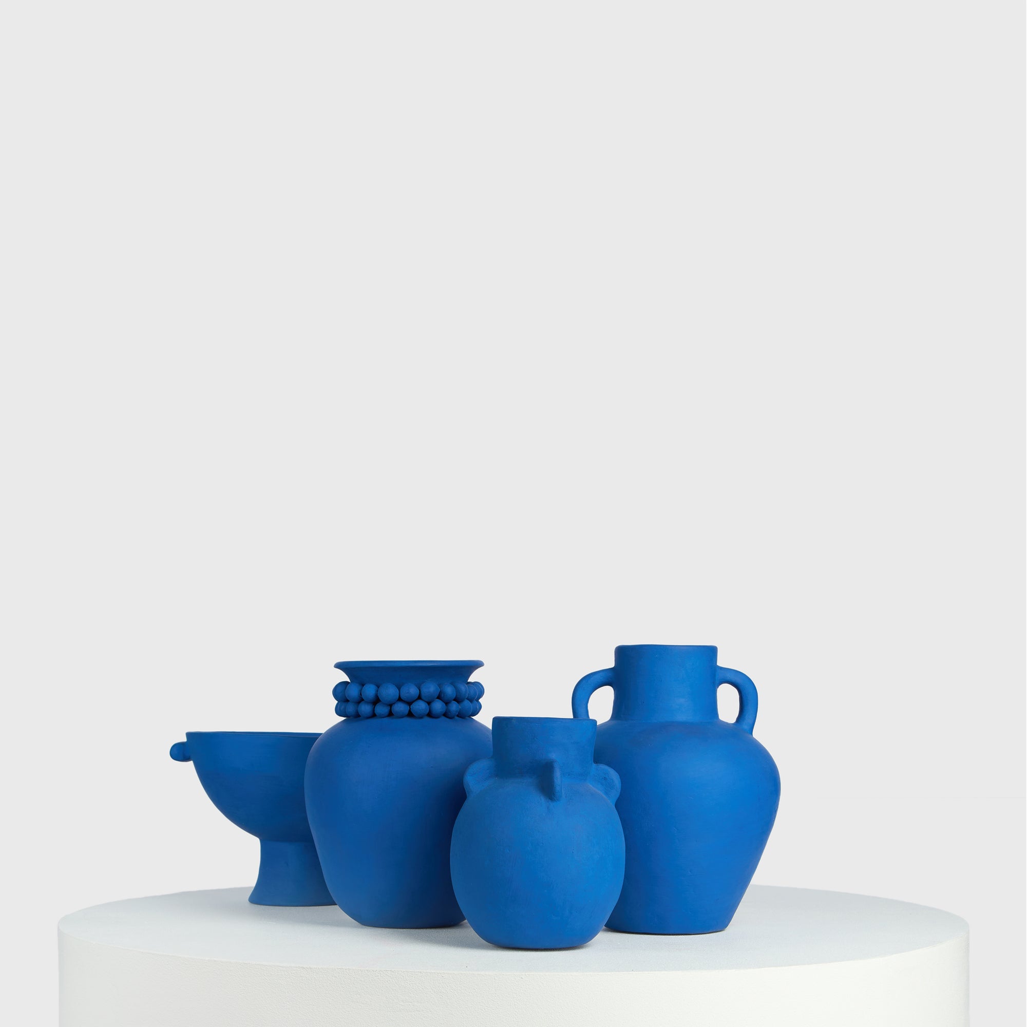 The Aegean Cluster – Set of Four Sculptural Vessels