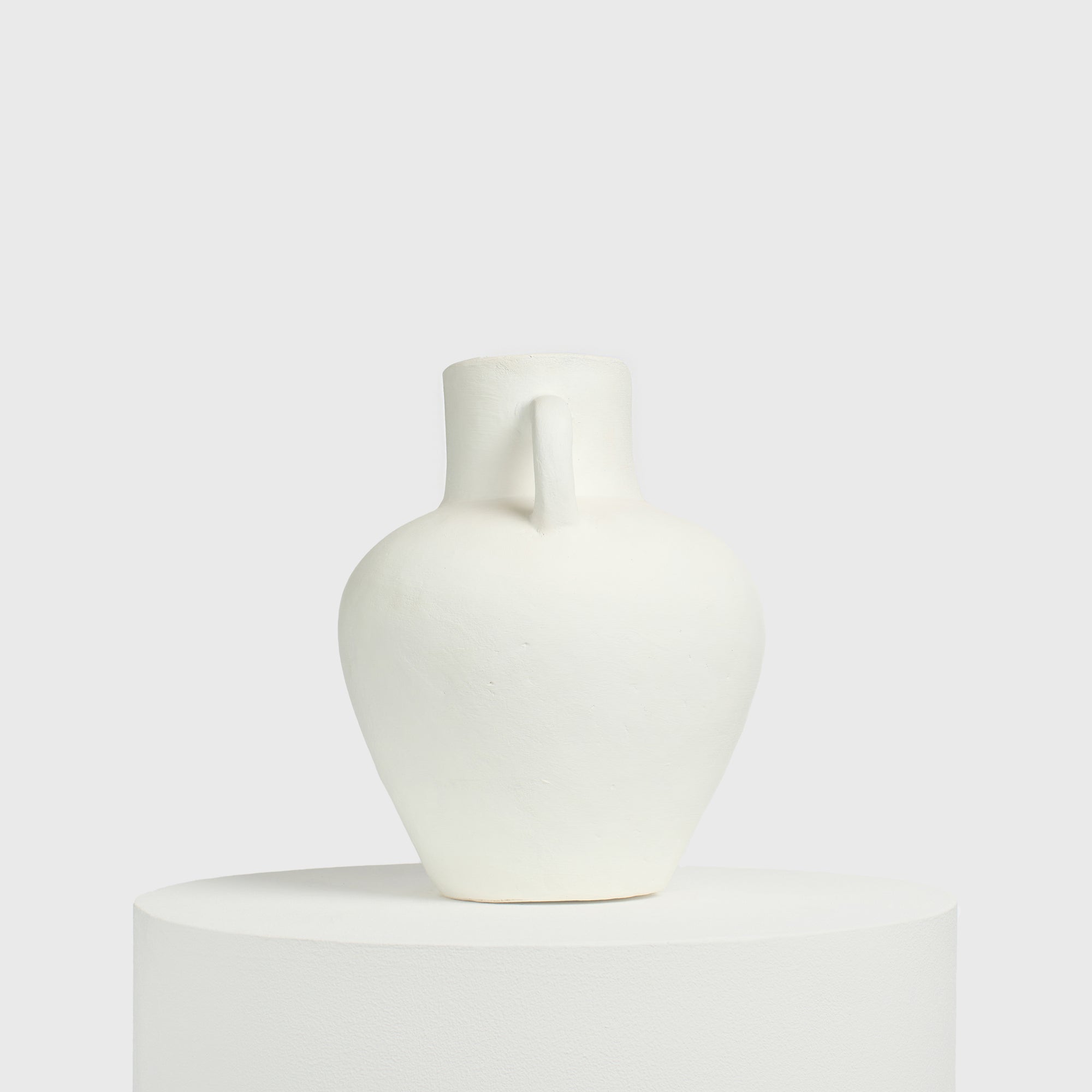 Amara Twin-Handled Clay Amphora