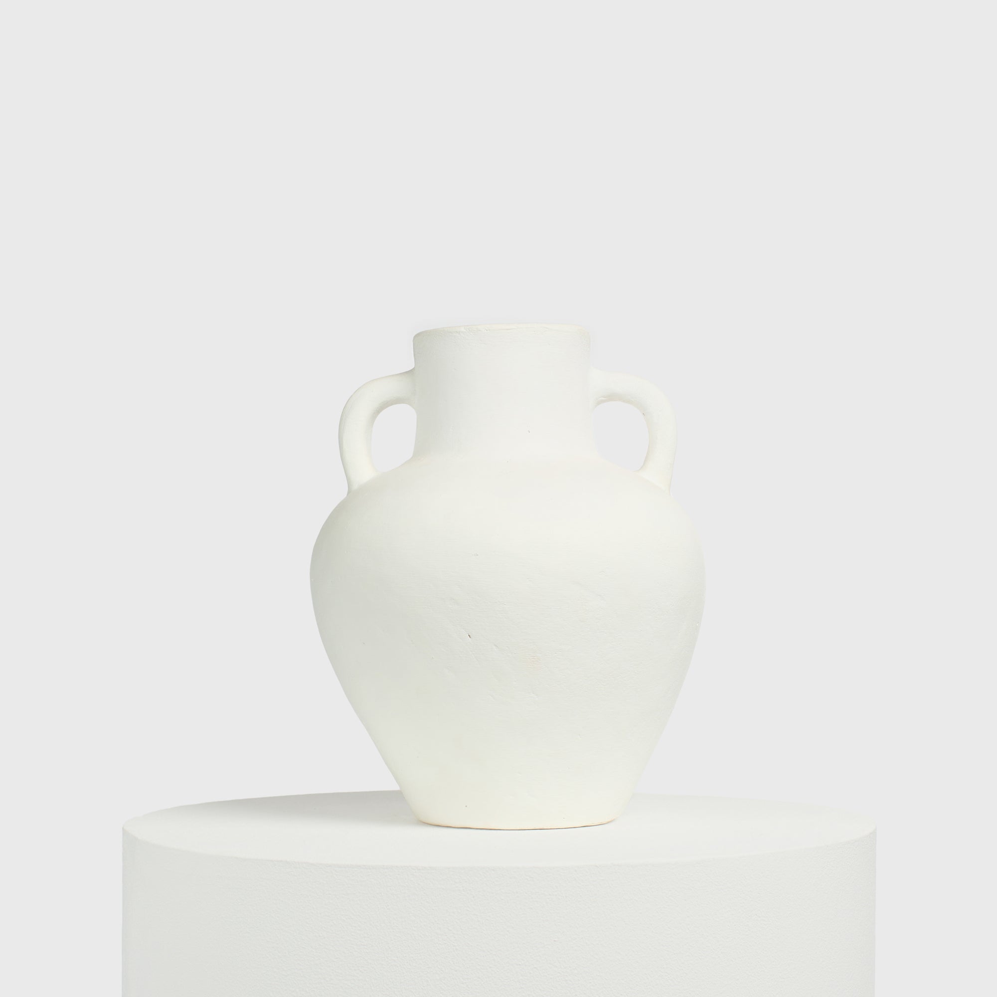 Amara Twin-Handled Clay Amphora