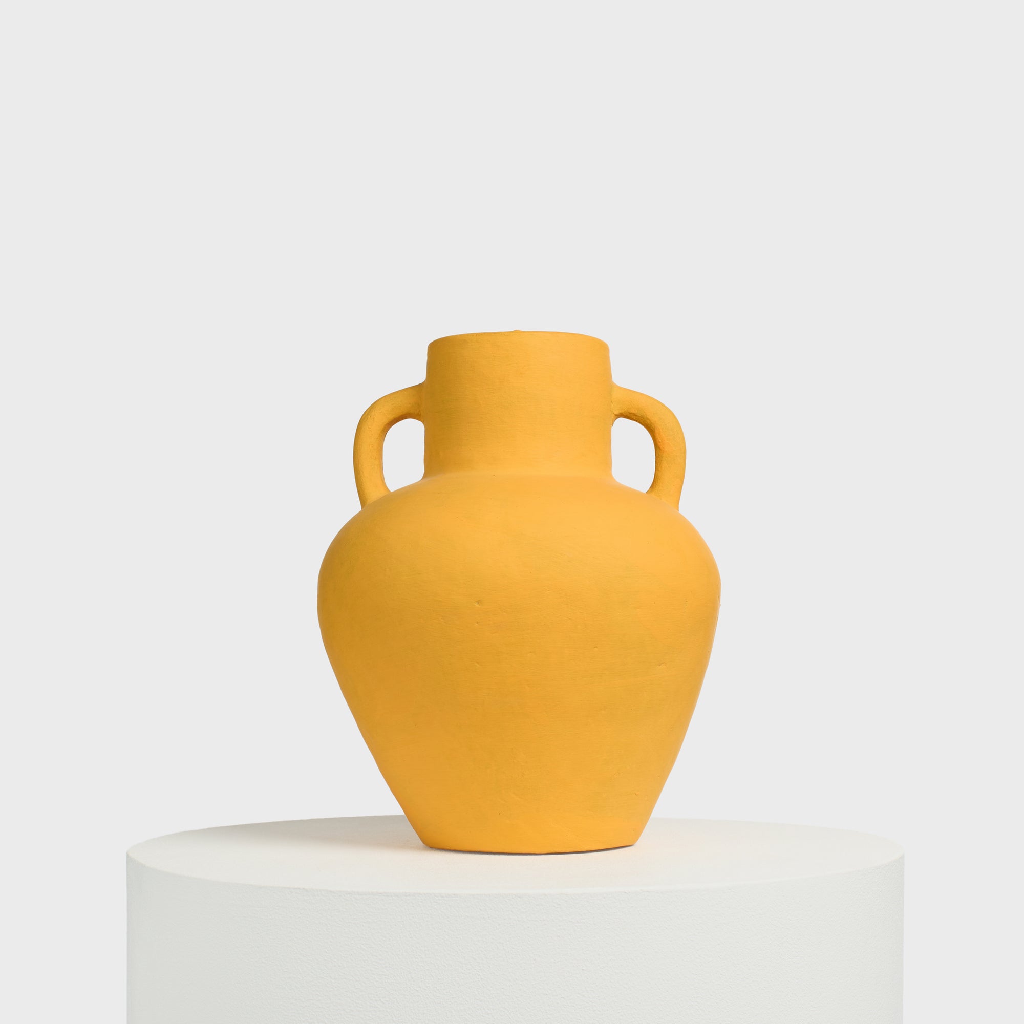 Amara Twin-Handled Clay Amphora
