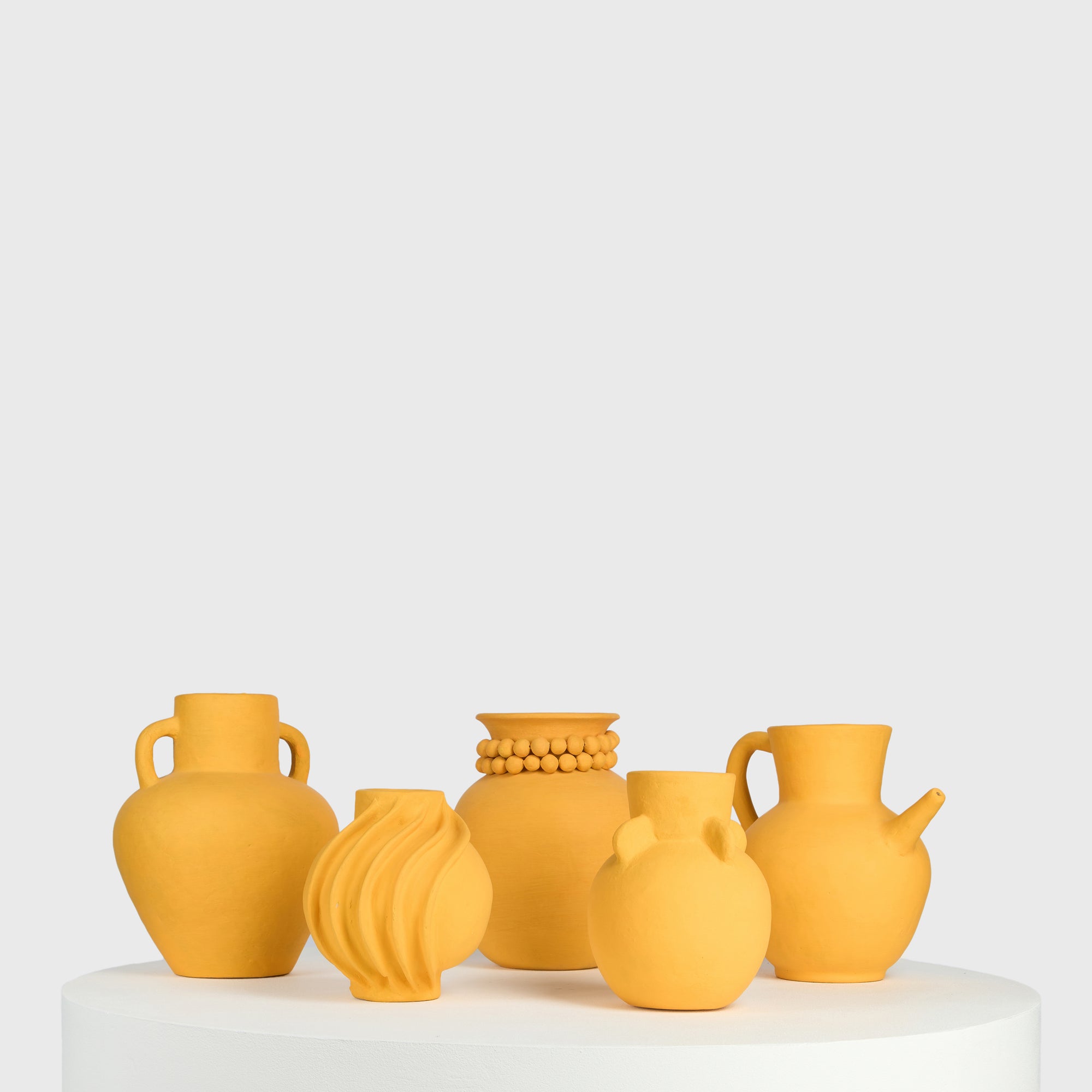 Solstice Five - Handmade Clay Vessel Collection