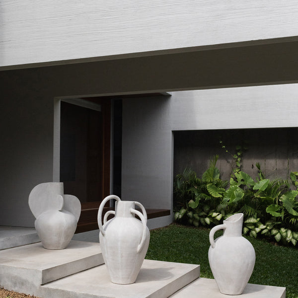 Mythos Raw Cement Vase